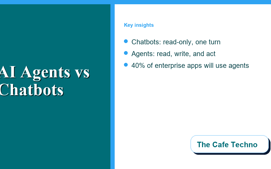 AI Agents vs Chatbots: What’s Actually Different in 2026