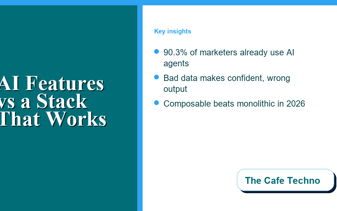 AI Features vs. a Marketing Stack That Actually Works